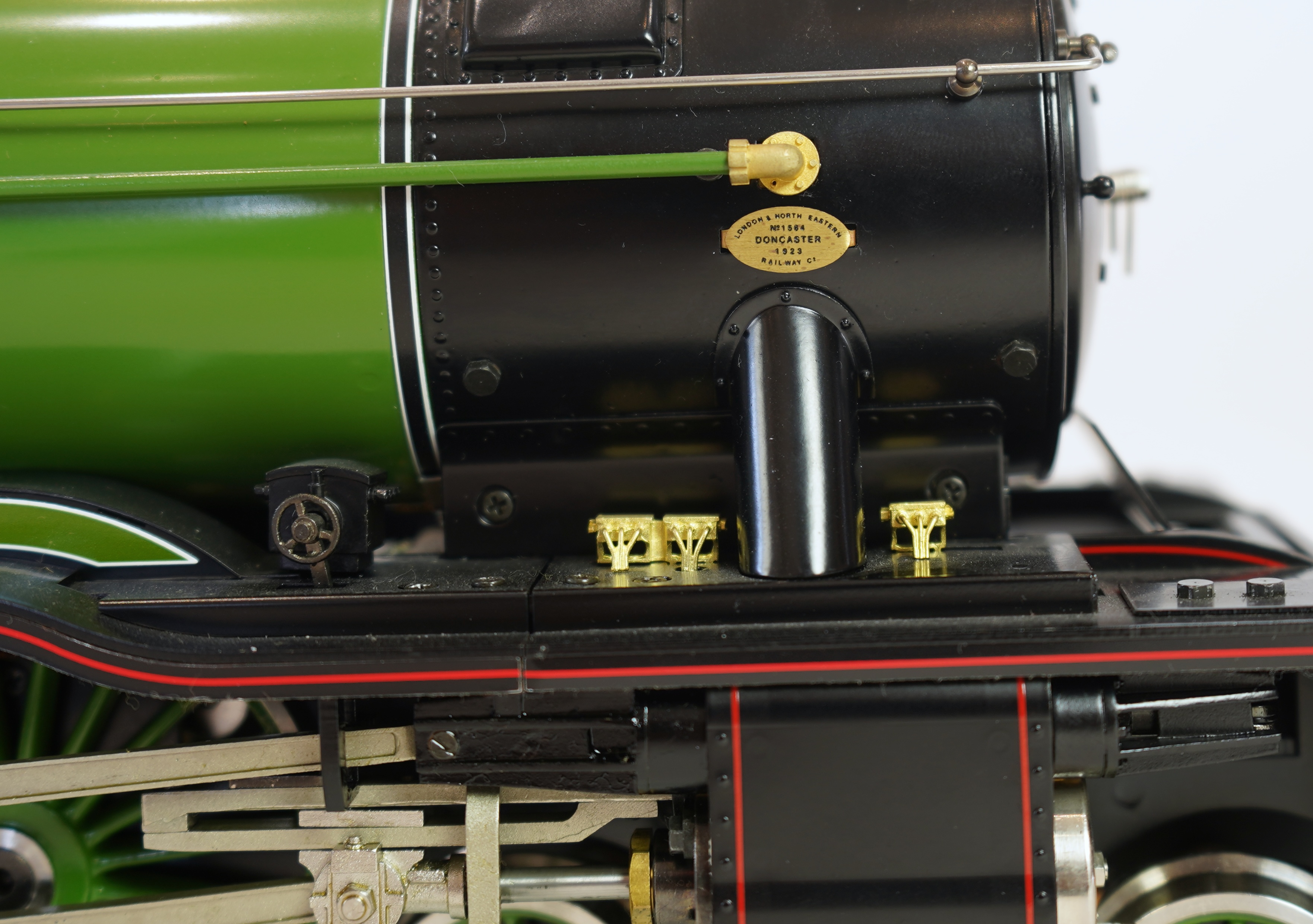 A Gauge One Aster Hobbies live steam LNER Class A3, 4-6-2 tender locomotive, Flying Scotsman 4472, the factory ‘Built Up’ version, spirit fired working three cylinder motion, with assembly instructions, operating instruc